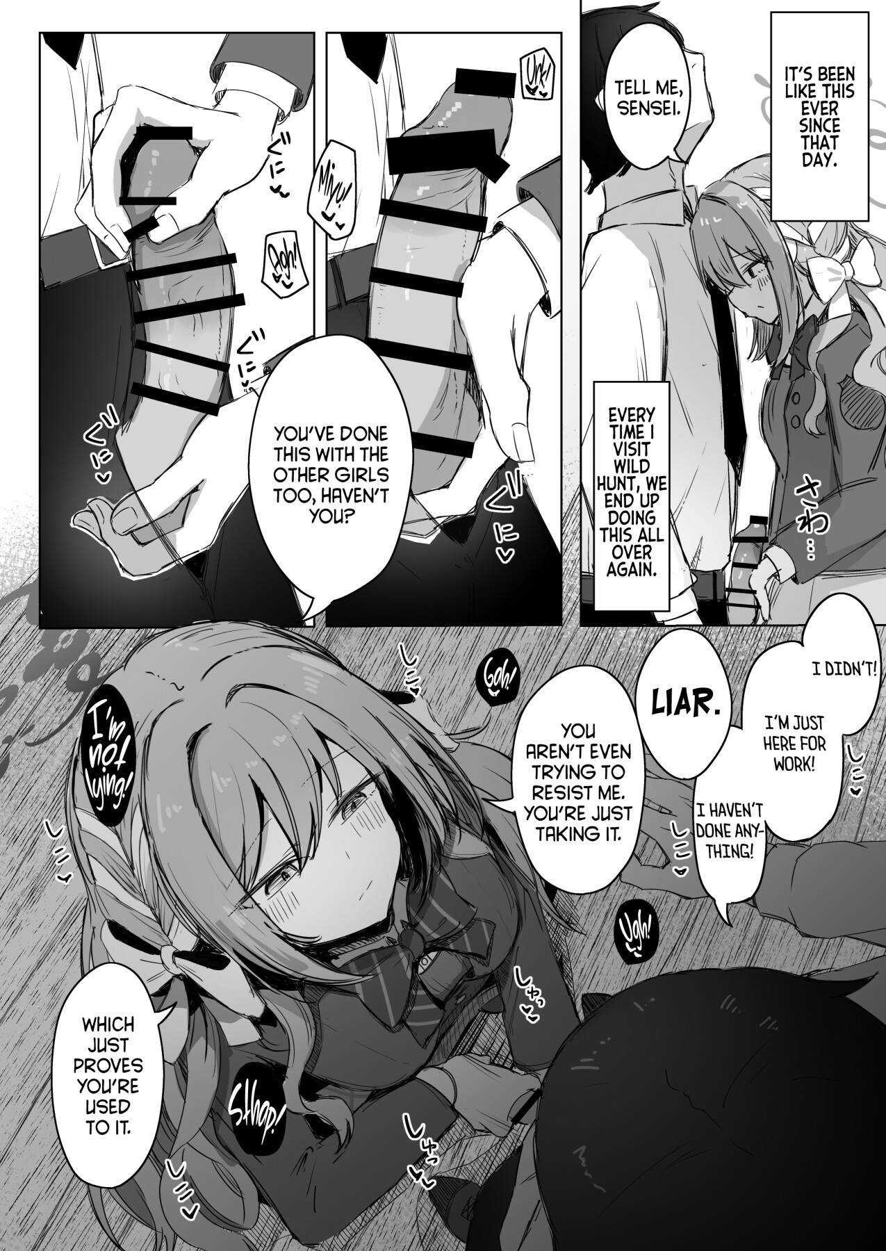 Hentai Manga Comic-If it's a dream, everything's perfectly legal-Read-9